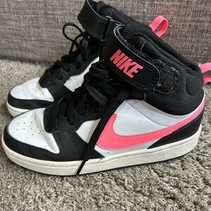 Girls Nike high top sneakers size 4Y